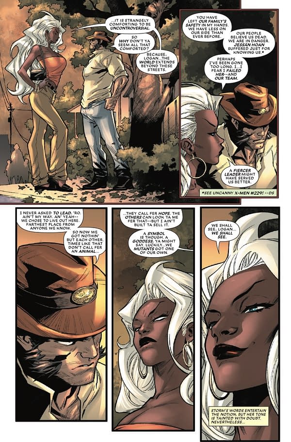 Interior preview page from X-MEN: OUTBACK #1 RUSSELL DAUTERMAN COVER