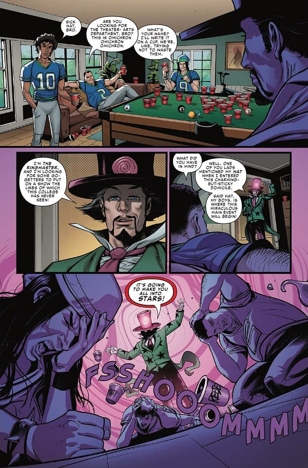 Interior preview page from AMAZING SPIDER-MAN: SPIDER-VERSITY #3 GIUSEPPE CAMUNCOLI COVER