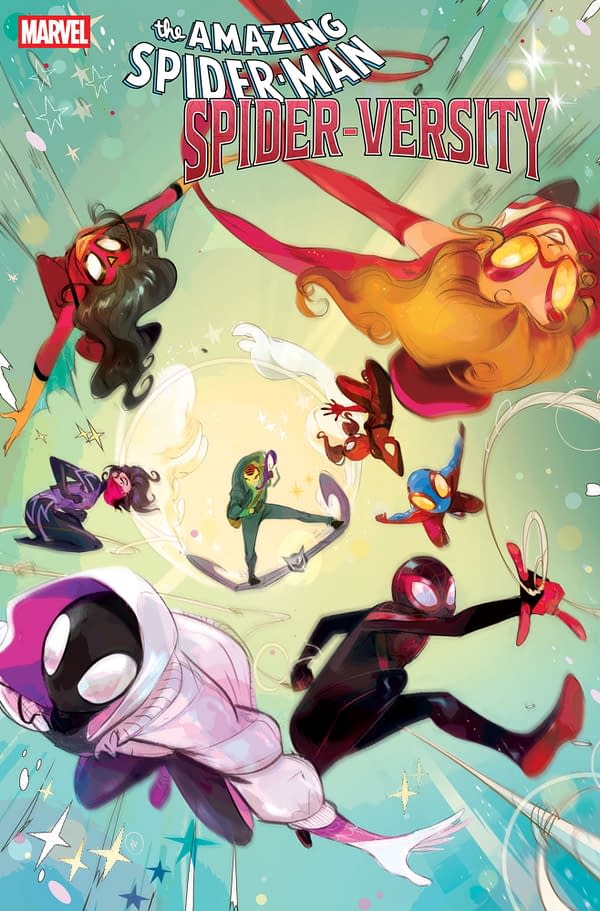 Cover image for AMAZING SPIDER-MAN: SPIDER-VERSITY #3 NICOLETTA BALDARI VARIANT