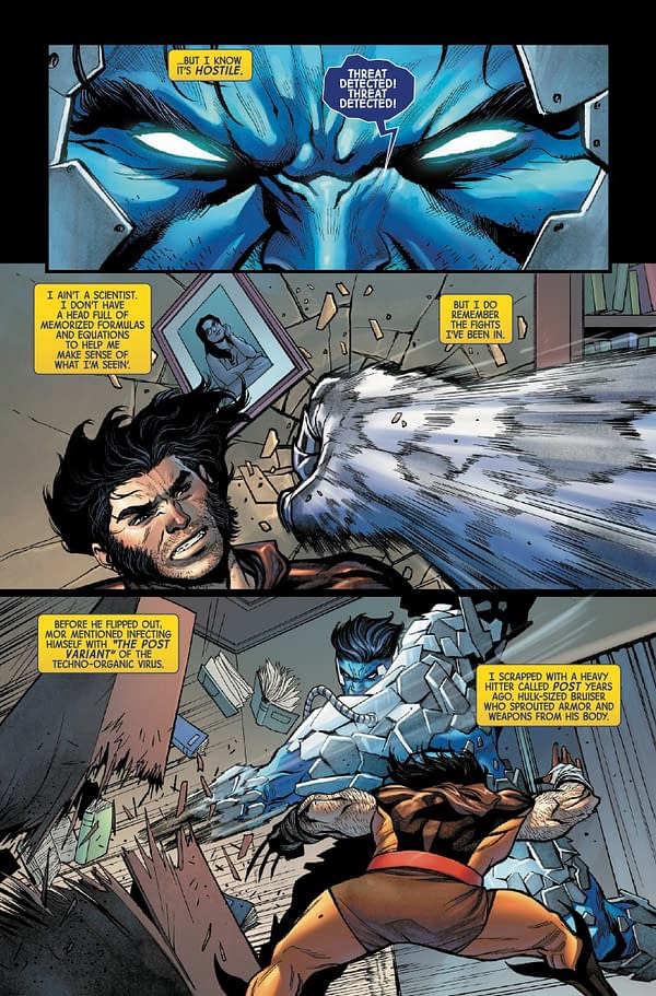 Interior preview page from WOLVERINE #24 DAN PANOSIAN COVER