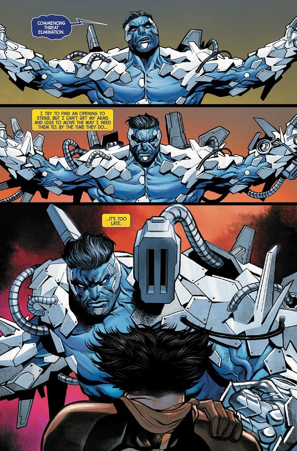 Interior preview page from WOLVERINE #24 DAN PANOSIAN COVER