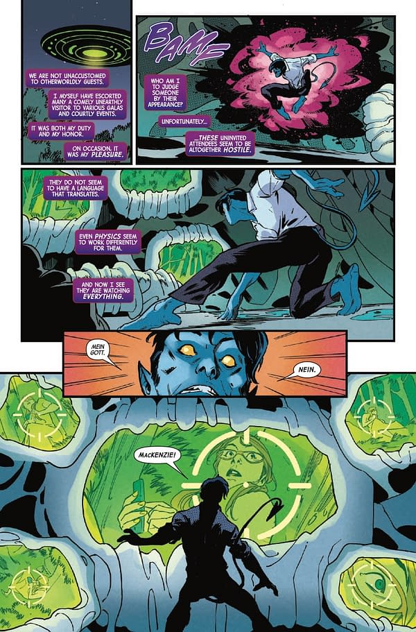 Interior preview page from UNCANNY X-MEN #32 LUCIANO VECCHIO COVER