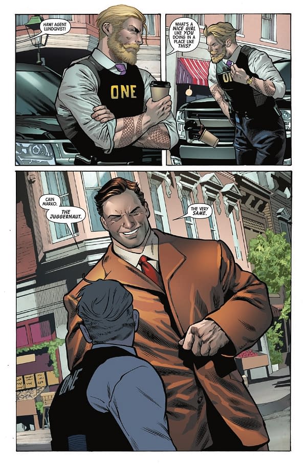 Interior preview page from X-MEN #34 TONY DANIEL COVER