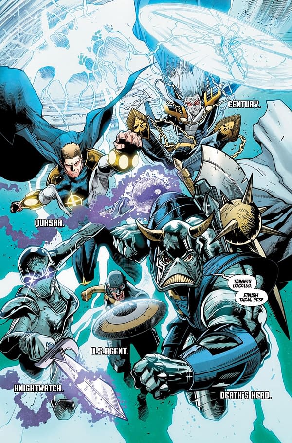 Interior preview page from IMPERIAL GUARDIANS #5 SEAN IZAAKSE COVER