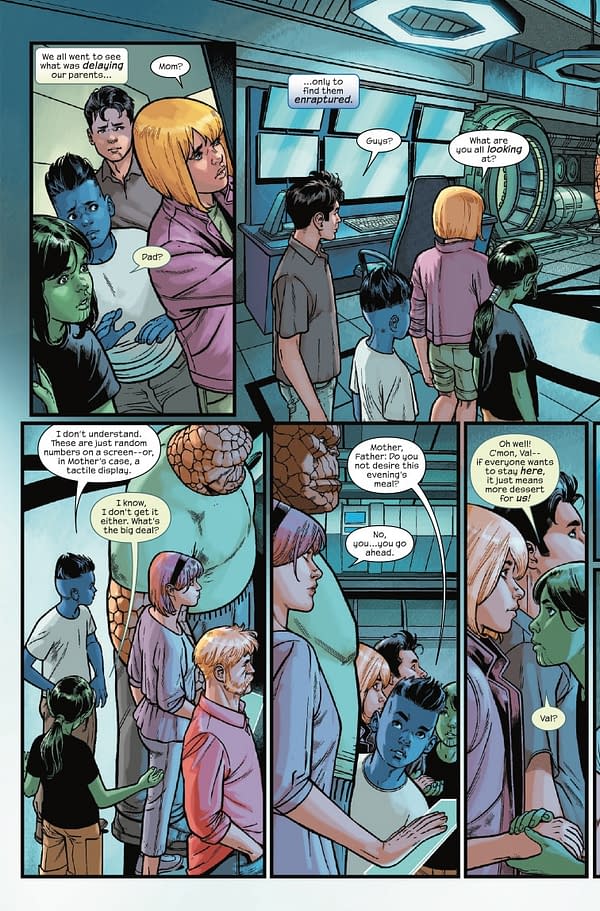 Interior preview page from FANTASTIC FOUR #14 HUMBERTO RAMOS COVER