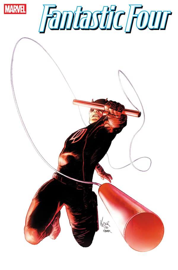 Cover image for FANTASTIC FOUR #14 AARON KUDER DISABILITY PRIDE VARIANT