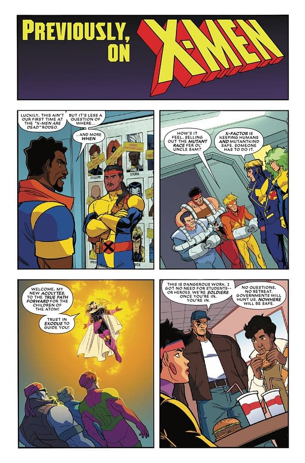 Interior preview page from X-MEN '97: SEASON TWO #2 TODD NAUCK COVER