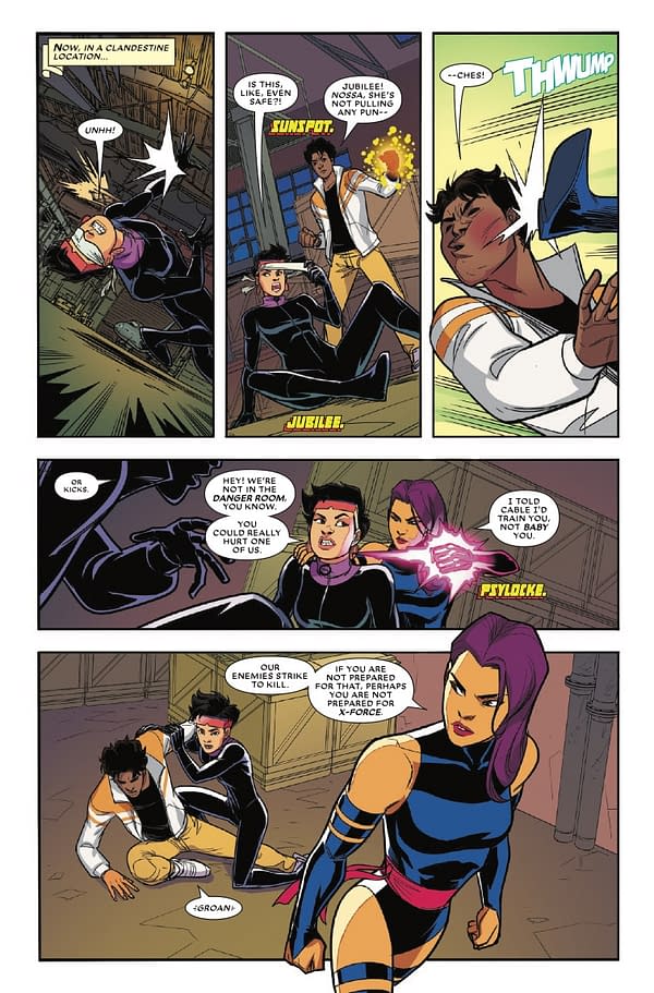Interior preview page from X-MEN '97: SEASON TWO #2 TODD NAUCK COVER