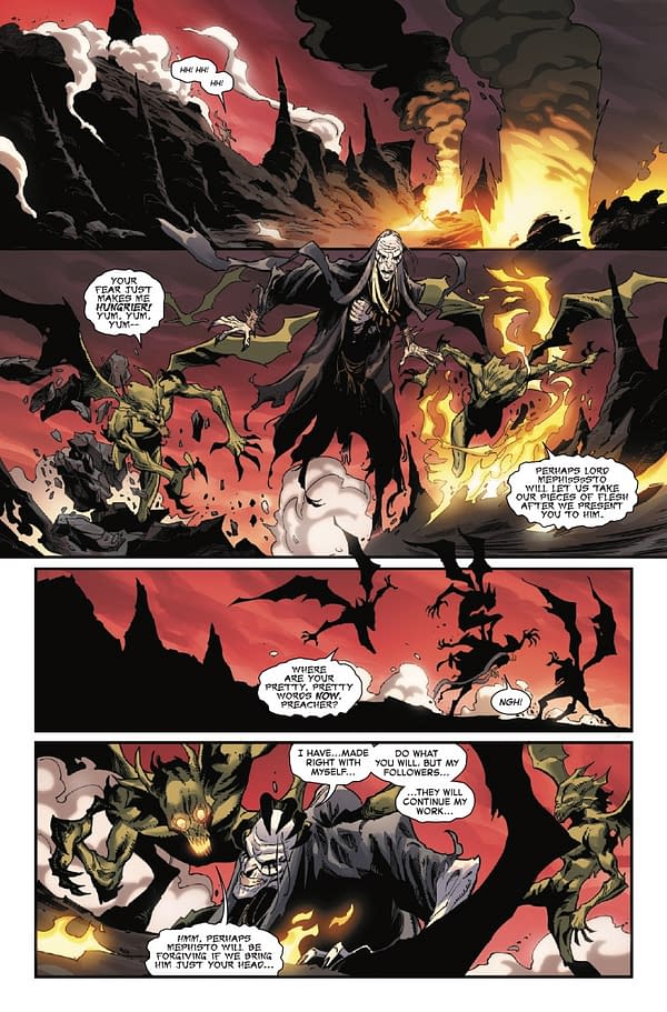 Interior preview page from CAPTAIN AMERICA #13 VALERIO SCHITI COVER