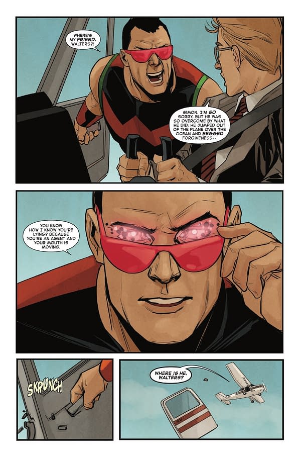 Interior preview page from WONDER MAN #5 MARCO CHECCHETTO COVER