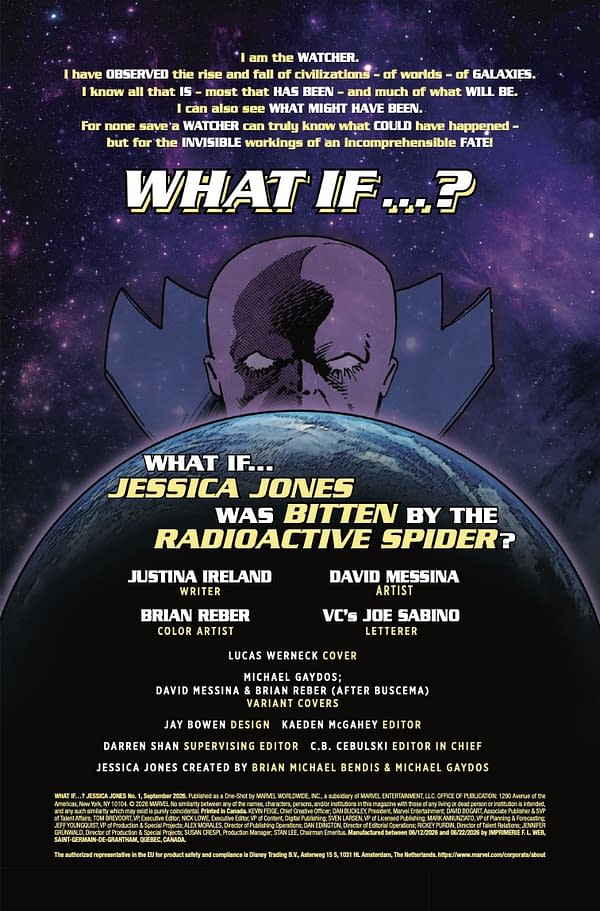Interior preview page from WHAT IF…? JESSICA JONES #1 LUCAS WERNECK COVER