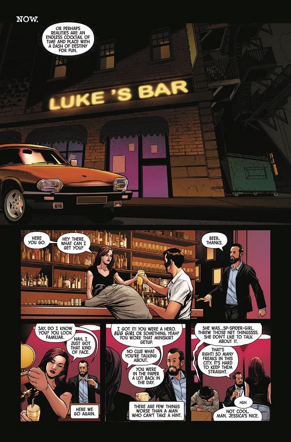 Interior preview page from WHAT IF…? JESSICA JONES #1 LUCAS WERNECK COVER