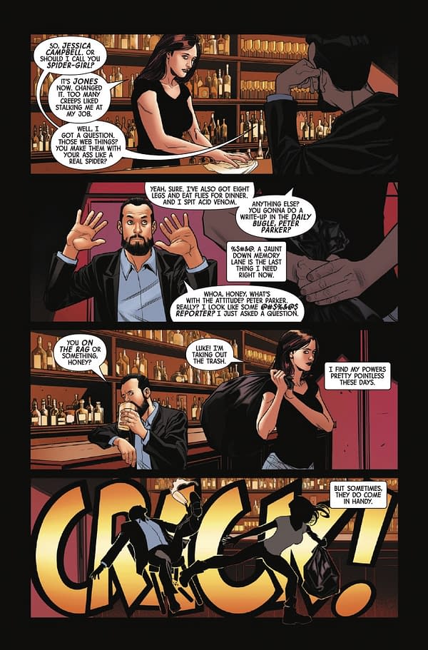Interior preview page from WHAT IF…? JESSICA JONES #1 LUCAS WERNECK COVER