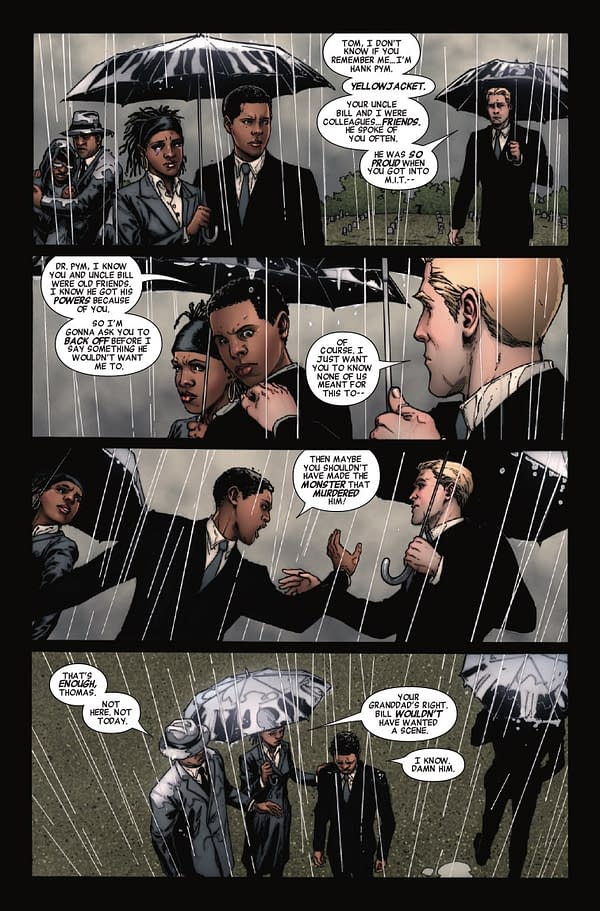 Interior preview page from CIVIL WAR: UNMASKED #3 GEOFF SHAW COVER