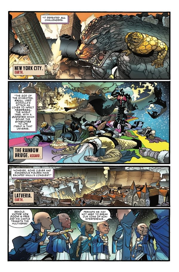 Godzilla Conquers the Multiverse #1 Preview: Kaiju Crisis