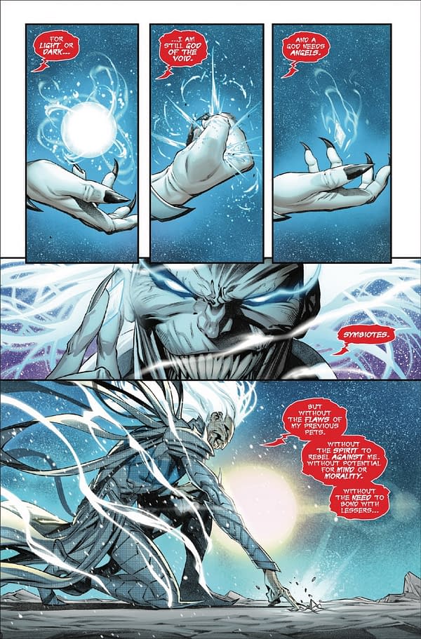 Interior preview page from QUEEN IN BLACK #1 RYAN STEGMAN COVER