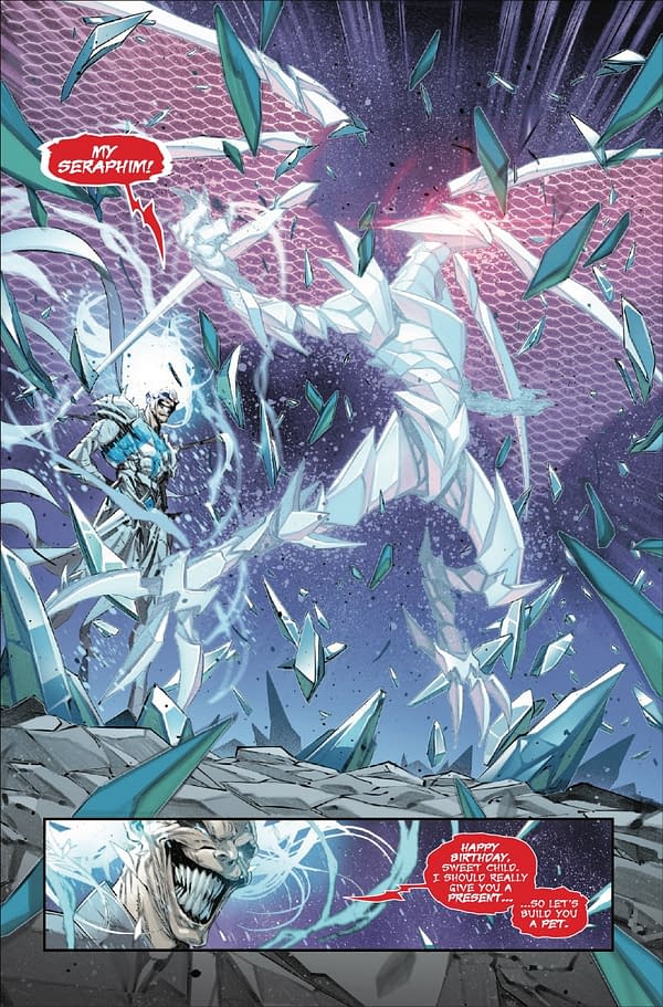 Interior preview page from QUEEN IN BLACK #1 RYAN STEGMAN COVER