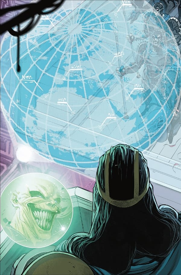 Interior preview page from QUEEN IN BLACK #1 RYAN STEGMAN COVER