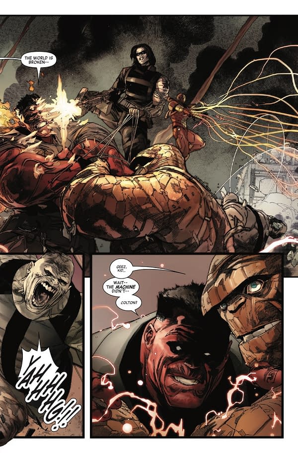 Interior preview page from AVENGERS: ARMAGEDDON #2 DIKE RUAN COVER