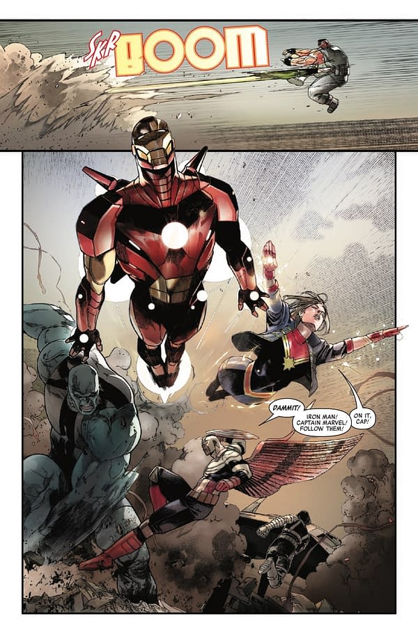 Interior preview page from AVENGERS: ARMAGEDDON #2 DIKE RUAN COVER