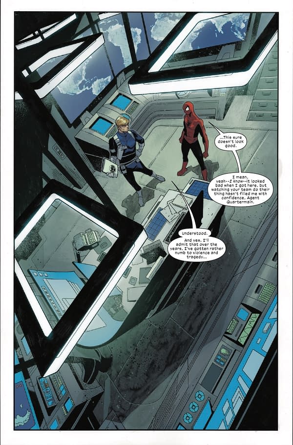 Interior preview page from SPIDER-MAN: LONG WAY HOME #2 ADAM KUBERT COVER