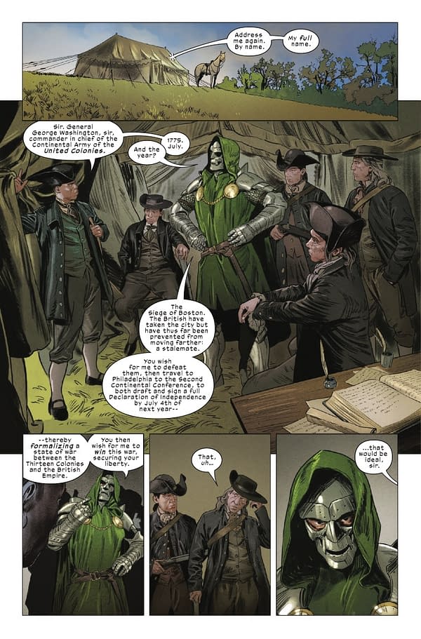 Interior preview page from DOOMQUEST #3 ALEX ROSS COVER