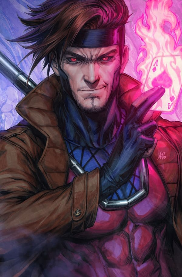 Cover image for GAMBIT: WANTED #1 ARTGERM VIRGIN VARIANT