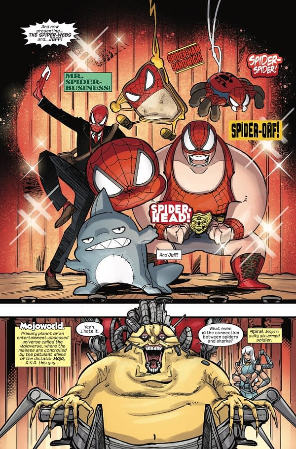 Interior preview page from JEFF THE LAND SHARK: SUPERSTAR #1 GURIHIRU COVER