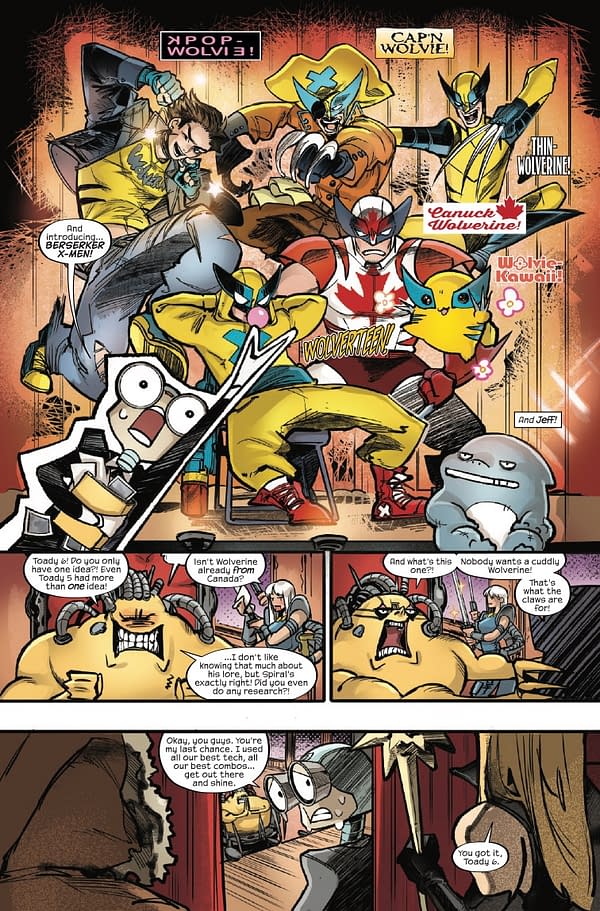Interior preview page from JEFF THE LAND SHARK: SUPERSTAR #1 GURIHIRU COVER