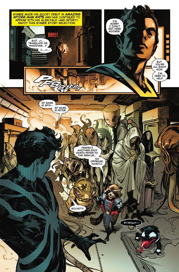 Interior preview page from IT'S SYMBIE #1 JACOB CHABOT COVER