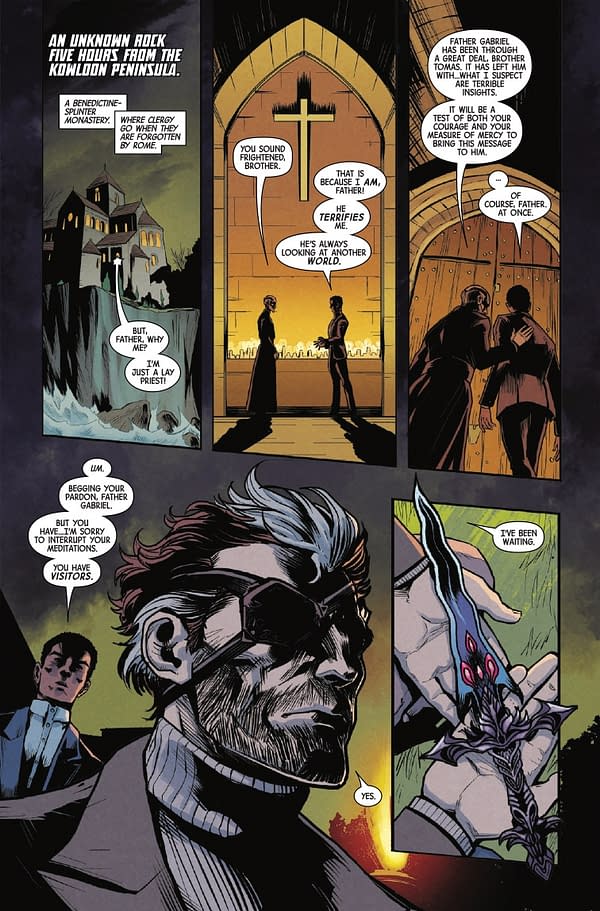 Interior preview page from UNCANNY X-MEN #33 LUCIANO VECCHIO COVER