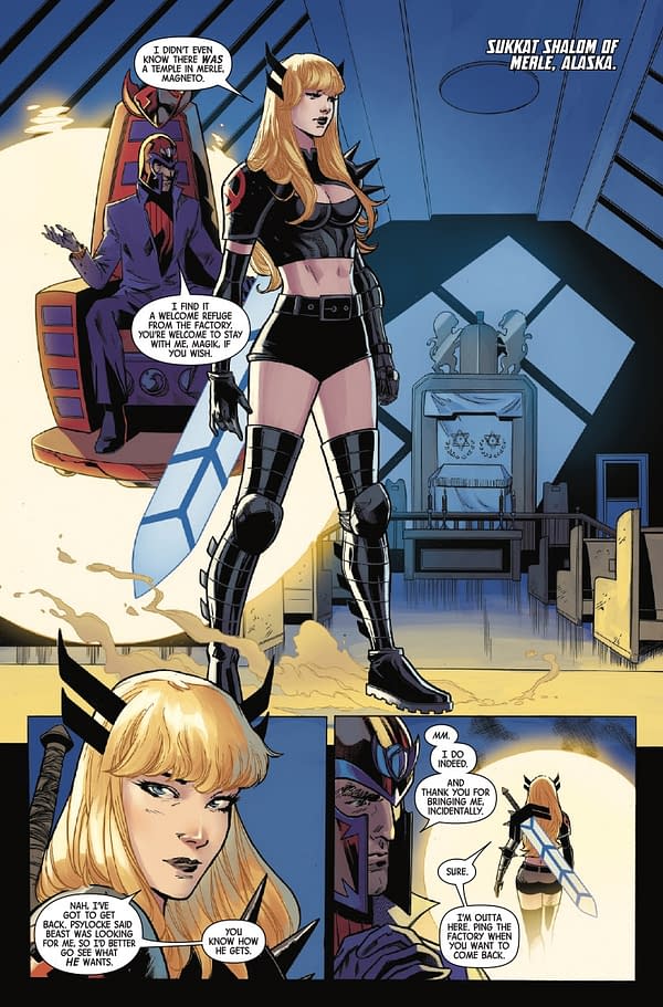 Interior preview page from X-MEN #35 TONY DANIEL COVER