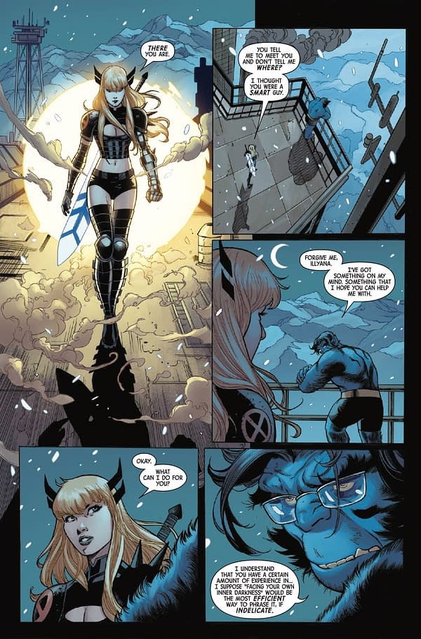 Interior preview page from X-MEN #35 TONY DANIEL COVER