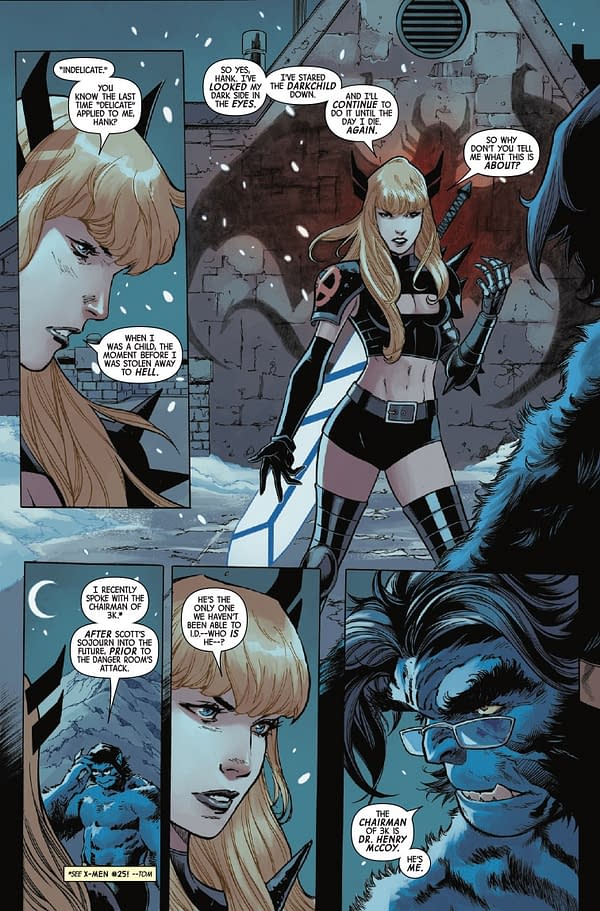 Interior preview page from X-MEN #35 TONY DANIEL COVER