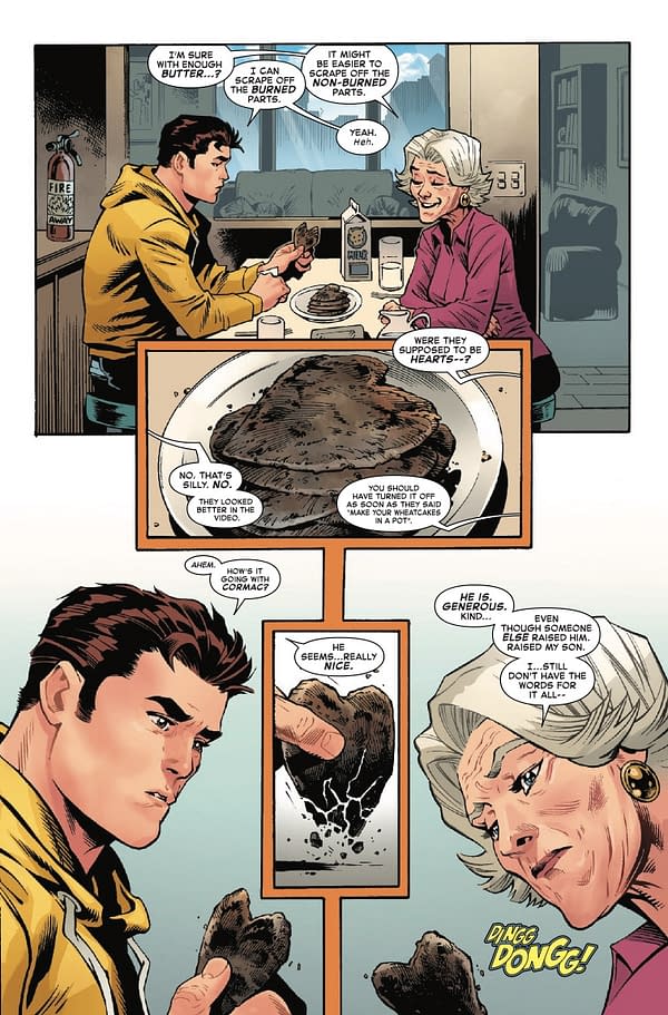 Interior preview page from AMAZING SPIDER-MAN #34 ED MCGUINNESS COVER