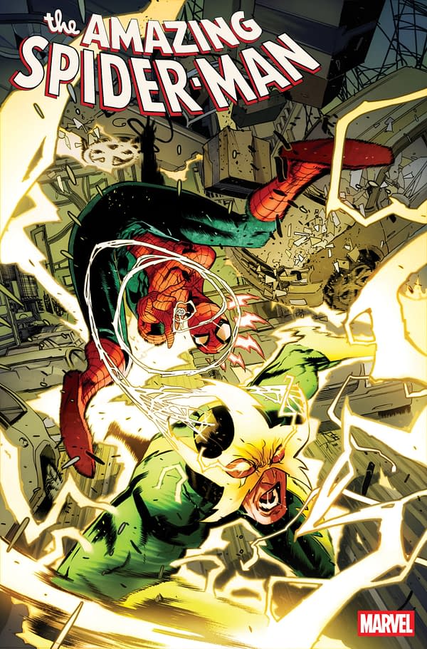 Cover image for AMAZING SPIDER-MAN #34 FEDERICO VICENTINI VARIANT