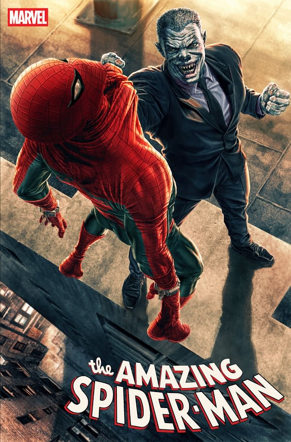 Cover image for AMAZING SPIDER-MAN #34 LEE BERMEJO AMAZING VISIONS VARIANT