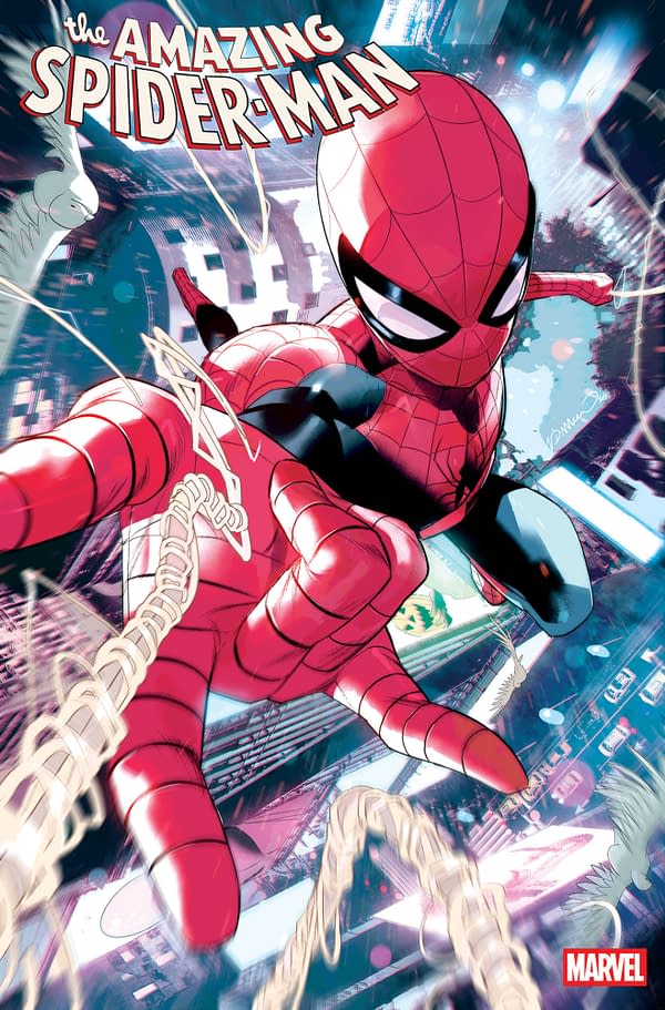 Cover image for AMAZING SPIDER-MAN #34 SIMONE DI MEO VARIANT
