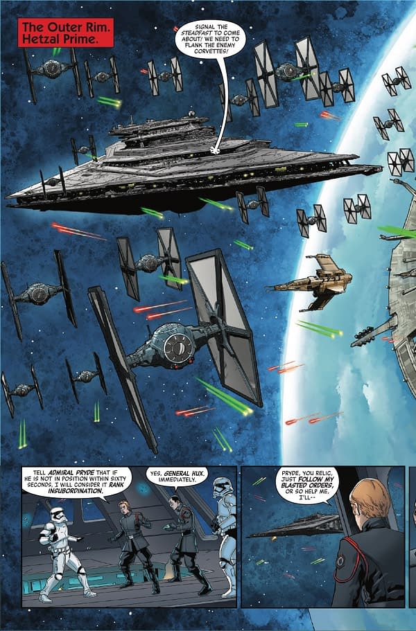 Interior preview page from STAR WARS: THE FALL OF KYLO REN #1 PHIL NOTO COVER