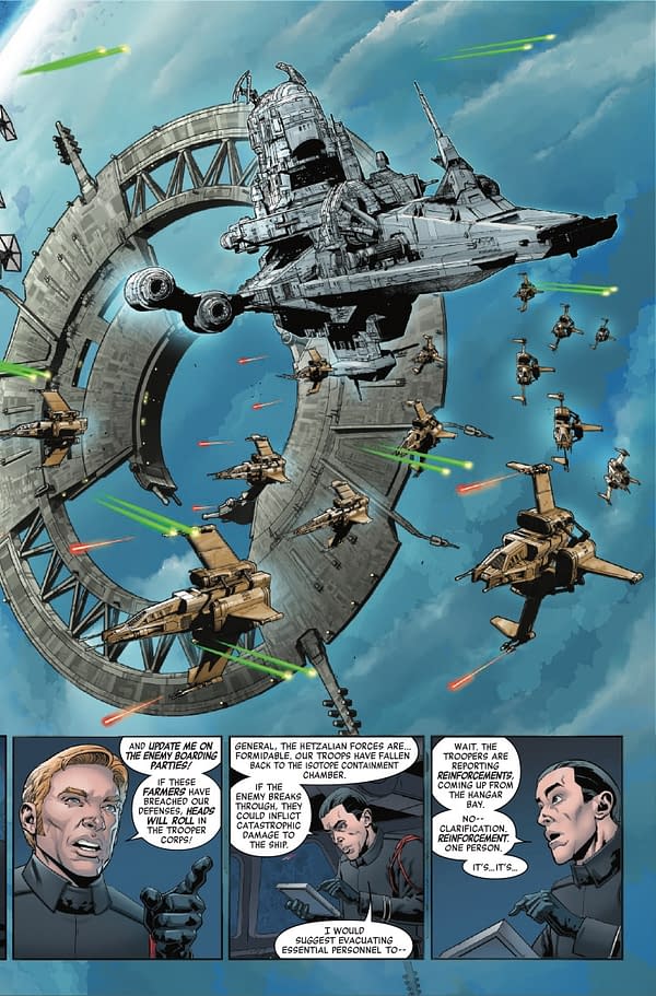Interior preview page from STAR WARS: THE FALL OF KYLO REN #1 PHIL NOTO COVER