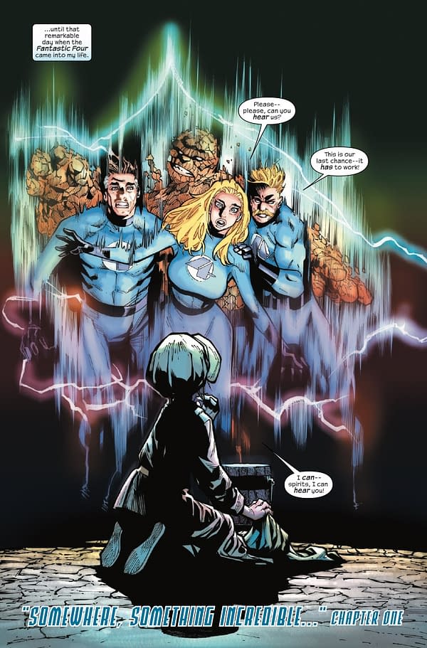 Interior preview page from FANTASTIC FOUR #15 HUMBERTO RAMOS COVER