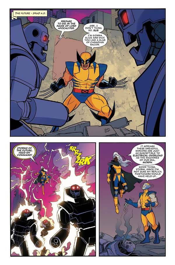 Interior preview page from X-MEN '97: SEASON TWO #4 TODD NAUCK COVER