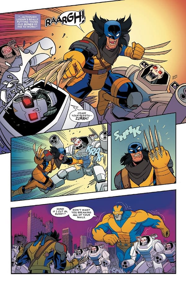 Interior preview page from X-MEN '97: SEASON TWO #4 TODD NAUCK COVER