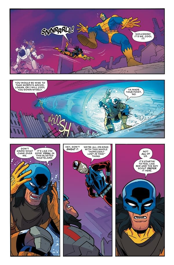 Interior preview page from X-MEN '97: SEASON TWO #4 TODD NAUCK COVER