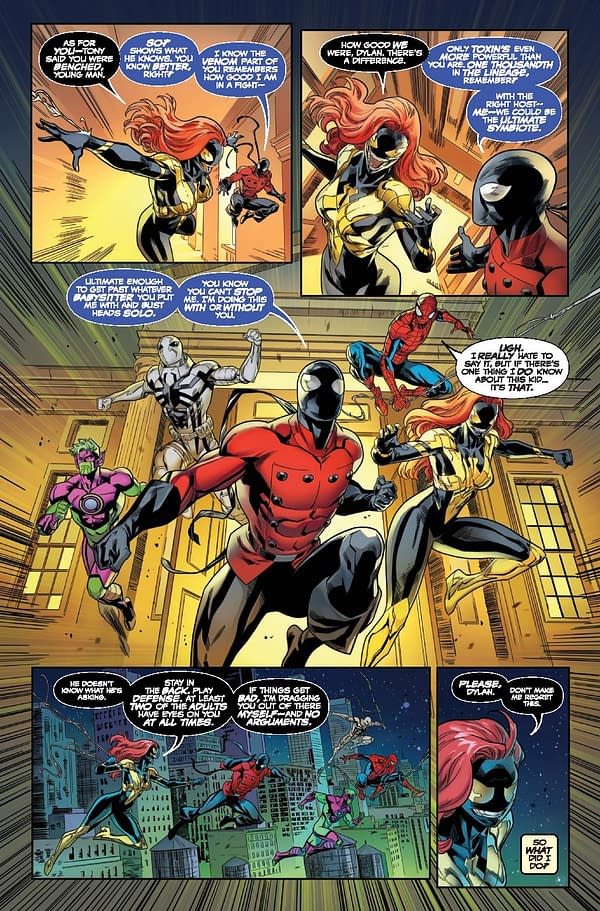 Interior preview page from VENOM #260 CARLOS GOMEZ COVER