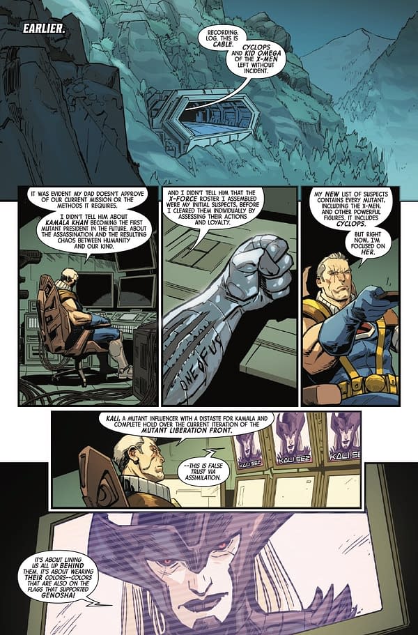 Interior preview page from INGLORIOUS X-FORCE #8 R.B. SILVA COVER