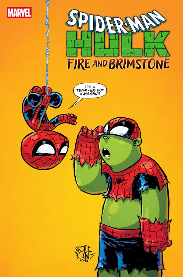 Cover image for SPIDER-MAN/HULK: FIRE AND BRIMSTONE #1 SKOTTIE YOUNG VARIANT