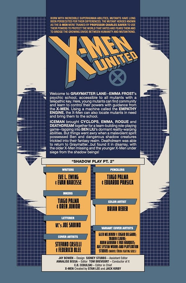 Interior preview page from X-MEN UNITED #6 STEFANO CASELLI COVER