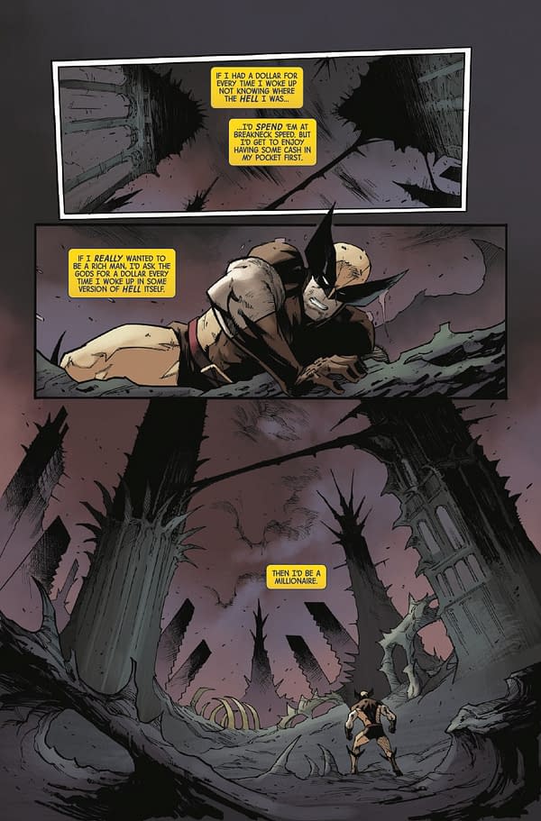 Interior preview page from X-MEN UNITED #6 STEFANO CASELLI COVER