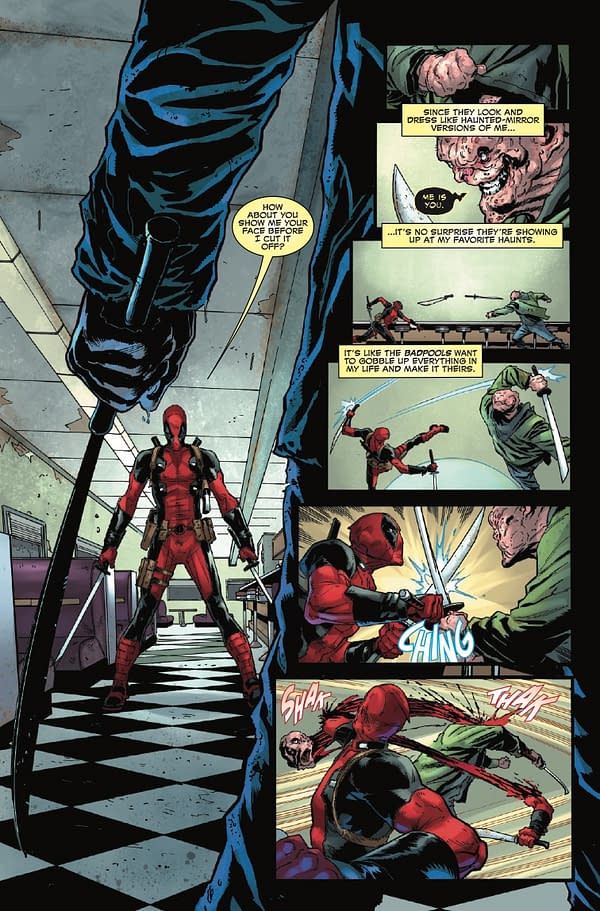 Interior preview page from WADE WILSON: DEADPOOL #8 GEOFF SHAW COVER